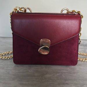 New Burgundy Vegan Purse